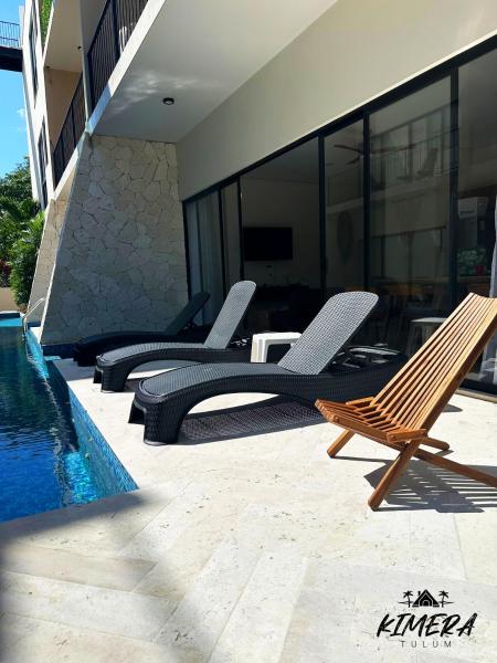 Na zdjęciu widoczny jest obiekt Kimera en la zona más exclusiva de Tulum położony w mieście Tulum.