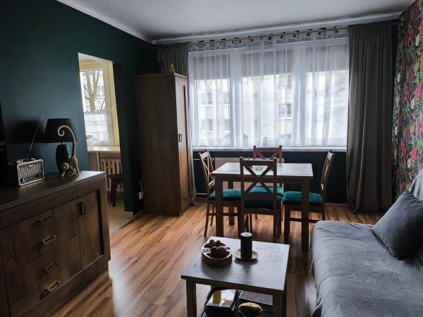 Στη φωτογραφία φαίνεται το αντικείμενο Apartament pod Złotą Małpą που βρίσκεται στην πόλη Pokrzywna.