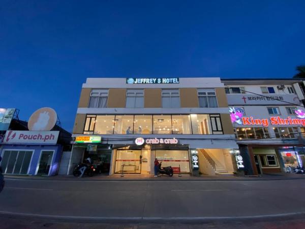 A la foto es mostra l'objecte Jeffrey S Hotel situat a la ciutat de Boracay.