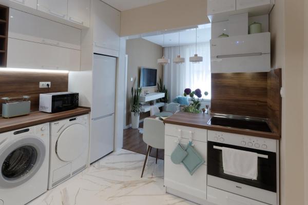 På billedet ses objektet The Modern Suite Life with Terrace beliggende i byen Sofia.