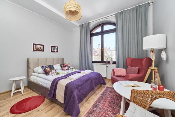 A la foto es mostra l'objecte Apartament SZEPT Galeria Dominikańska by Noclegi Renters situat a la ciutat de Wrocław.