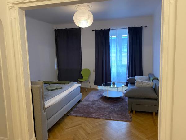 På billedet ses objektet Comfort appartment in Värnhem, Malmö beliggende i byen Malmø.