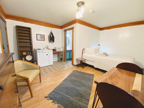 Na zdjęciu widoczny jest obiekt Flathead Lake Resort położony w mieście Bigfork.