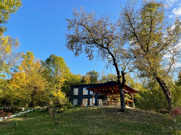 На фото показан объект Casa de pe un Deal-Provita de Sus-Prahova, расположенный в городе Iedera de Sus.