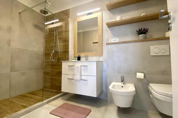 Chic & Cozy Family Apartment next to Aquapark Nymphaea的照片6