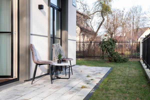 2BD,Terrace, AC, next to Dineika Park, Brand NEW, by Cohost, Druskieniki