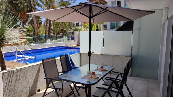 A la foto es mostra l'objecte MIRADOR Poniente beach apartments situat a la ciutat de Benidorm.