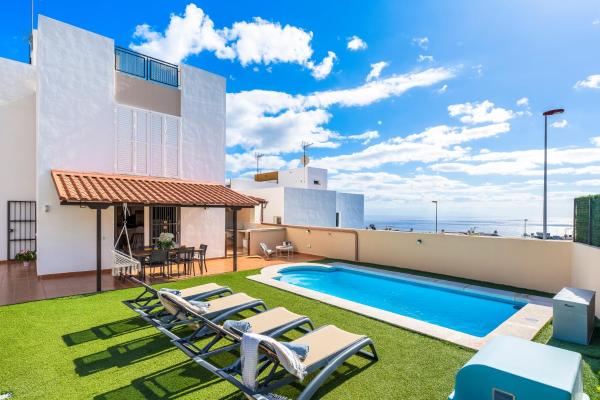 Villa Trueno Refugio De Lujo Con Piscina Climatizada Y Vistas - Candelaria
