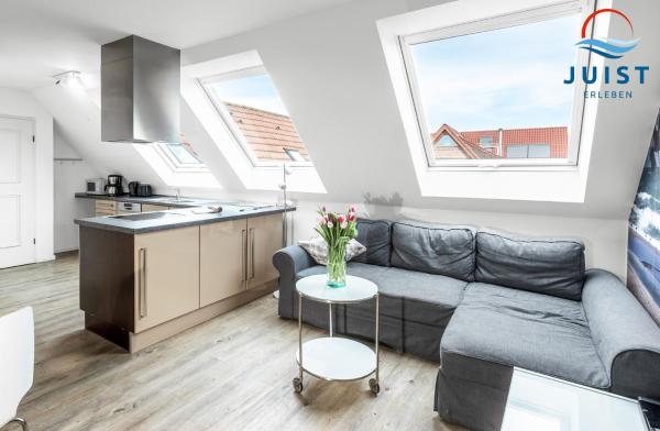 A la foto es mostra l'objecte Landhaus Gertrude 109 - Wohnung Hafenblick situat a la ciutat de Juist.