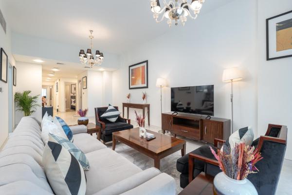 A la foto es mostra l'objecte Luxury 3BHK Apartment in Polo Residence Meydan situat a la ciutat de Dubai.