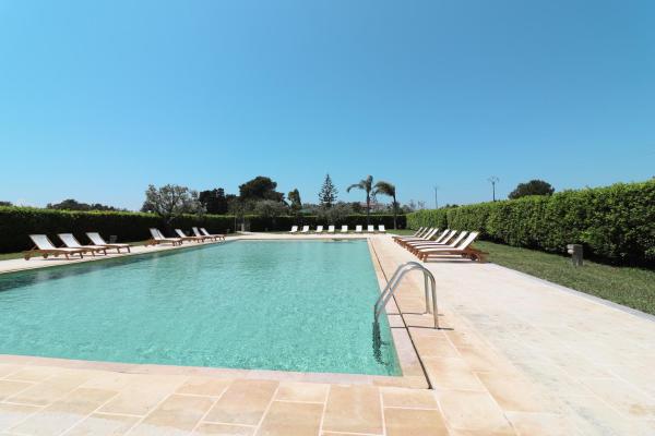 Na fotografii je vidět objekt Casa Cabernet Residence Torre Santo Stefano in Otranto nacházející se ve městě Alimini.