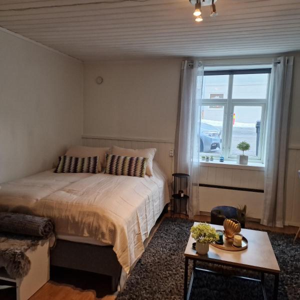 Na zdjęciu widoczny jest obiekt Harstad city studio apartment B. położony w mieście Tømmeråsen.