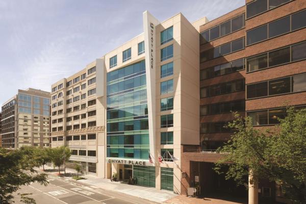 A la foto es mostra l'objecte Hyatt Place Washington DC/Georgetown/West End situat a la ciutat de Washington.