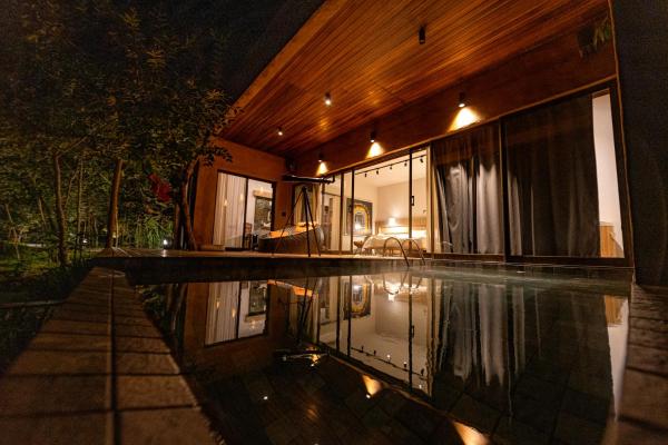 A la foto es mostra l'objecte Quinta dos Goyazes Eco Boutique pra curtir a dois em Pirenópolis situat a la ciutat de Pirenópolis.