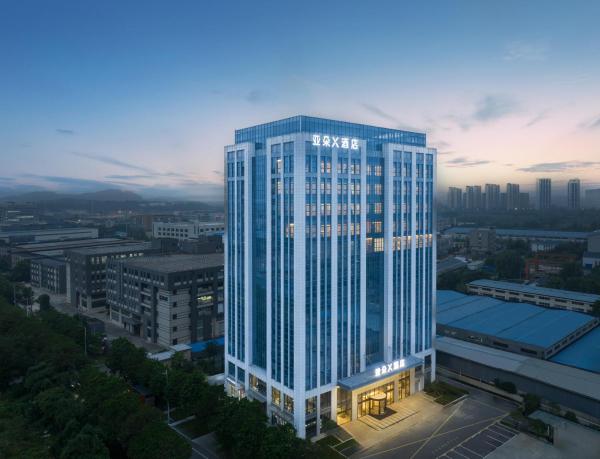 Kuvassa näkyy kohde Atour X Hotel Nanjing Jiangning Future Internet Town, joka sijaitsee kaupungissa Jiangning.