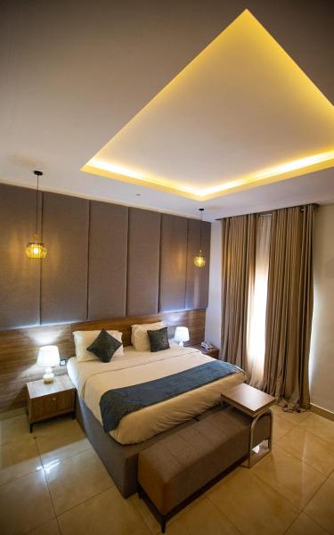 På billedet ses objektet Prosbel Hotel beliggende i byen Abuja.