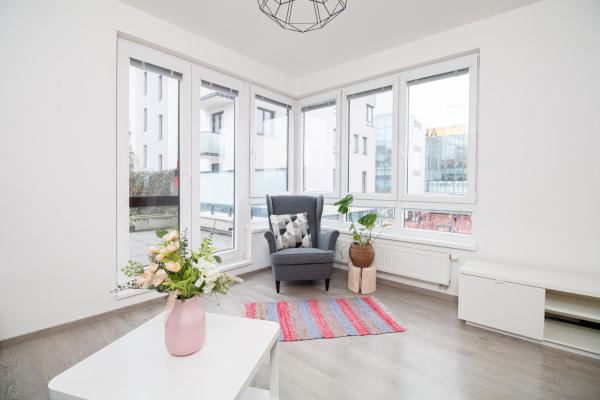 A la foto es mostra l'objecte Karolína Apartment - 4kk, Garden Terrace, FREE parking situat a la ciutat de Ostrava.
