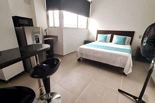 På billedet ses objektet 402 Moderno Aparta-Suite en Versalles Tipo Loft - Cali Tower Suites & Lofts beliggende i byen Cali.