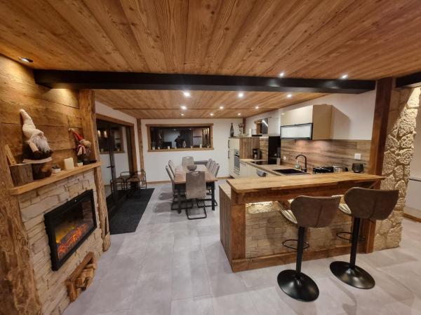 A la foto es mostra l'objecte Appartement chalet montagne cosy 8 places situat a la ciutat de Réallon.