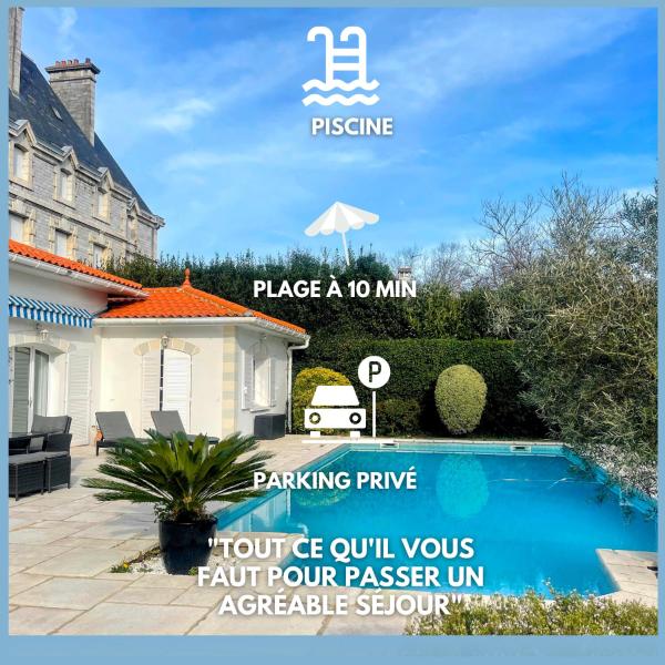 La photo montre l'objet Villa Basque - Bayonne - 6/7 Personnes - Piscine situé dans la ville de Bayonne.