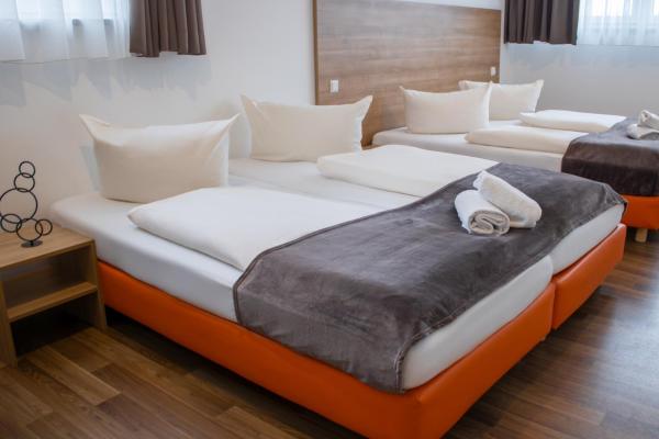 A la foto es mostra l'objecte Orange Hotel und Apartments situat a la ciutat de Neu-Ulm.