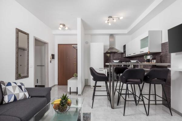 A la foto es mostra l'objecte Apartment Isola with terrace and parking situat a la ciutat de Rovinj.