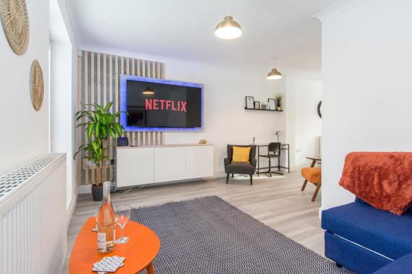 På billedet ses objektet Host & Stay - Davies Close beliggende i byen Lubenham.