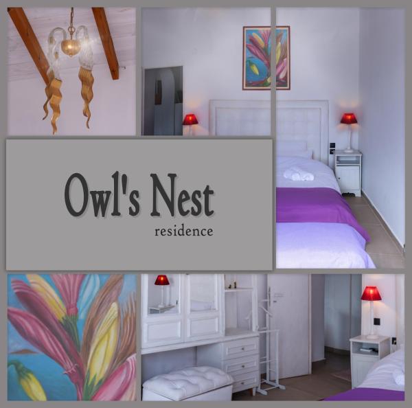 Op de foto is het object Owl's Nest te zien, gelegen in de stad Volos.