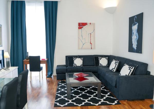 A la foto es mostra l'objecte Chiatamone Premium Apartment situat a la ciutat de Nàpols.