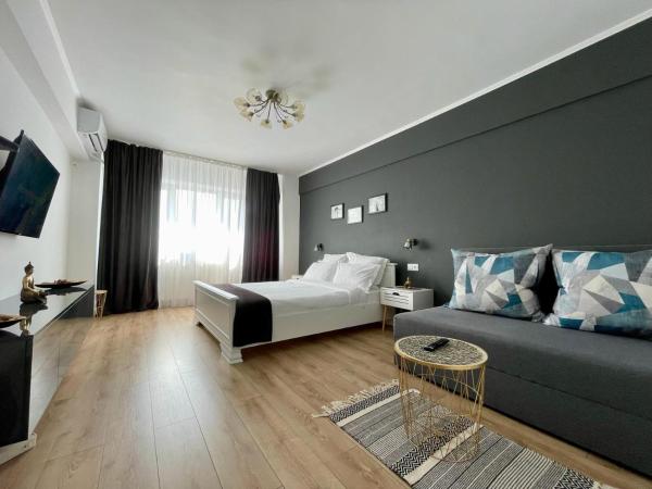 A la foto es mostra l'objecte Luxury Studio situat a la ciutat de Bucarest.