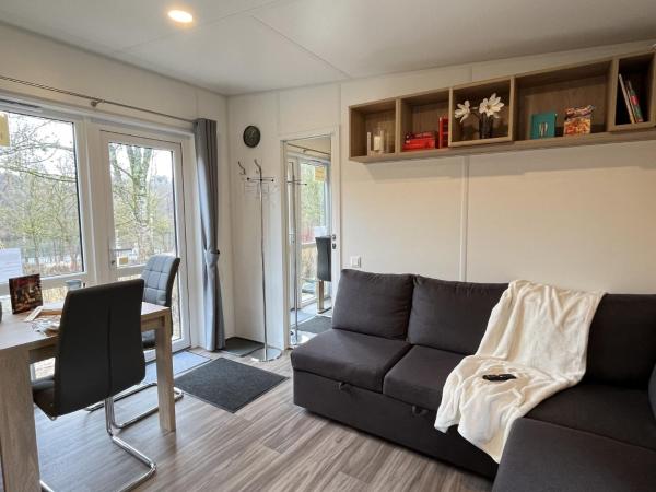 På billedet ses objektet Holiday Home Tanjas Tiny Haus by Interhome beliggende i byen Wemding.