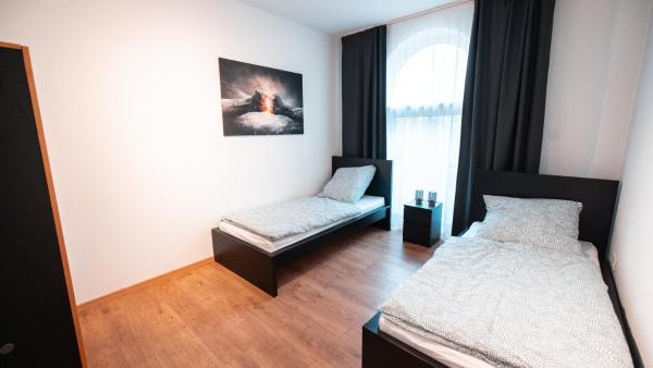 A la foto es mostra l'objecte Monteurwohnung in Freren Lingen situat a la ciutat de Thuine.