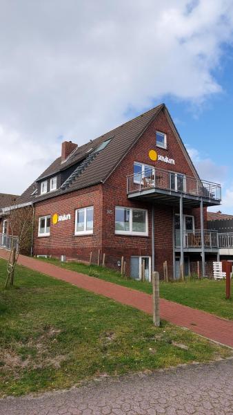 A la foto es mostra l'objecte Haus Sandkorn situat a la ciutat de Baltrum.