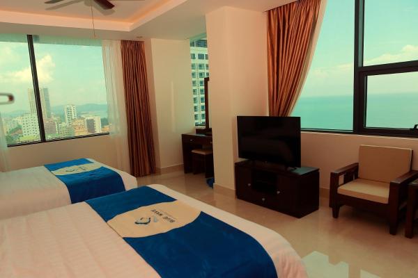 Kuvassa näkyy kohde Blue Wave Hotel, joka sijaitsee kaupungissa Cửa Lô.