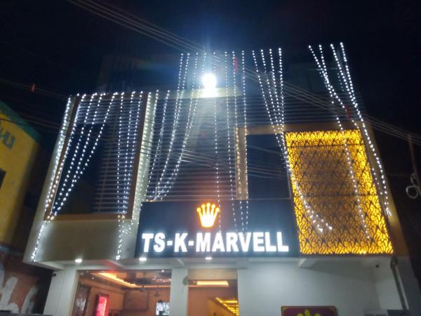 A la foto es mostra l'objecte TS-K-MARVELL situat a la ciutat de Mandapam.