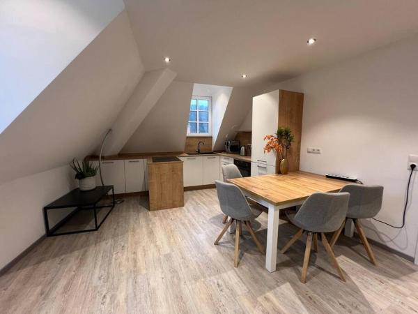 A la foto es mostra l'objecte Zentrale große Wohnung in Prüm für erholsamen Urlaub situat a la ciutat de Prüm.