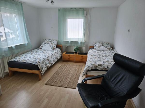 På billedet ses objektet Ferienwohnung im Besigheim beliggende i byen Löchgau.