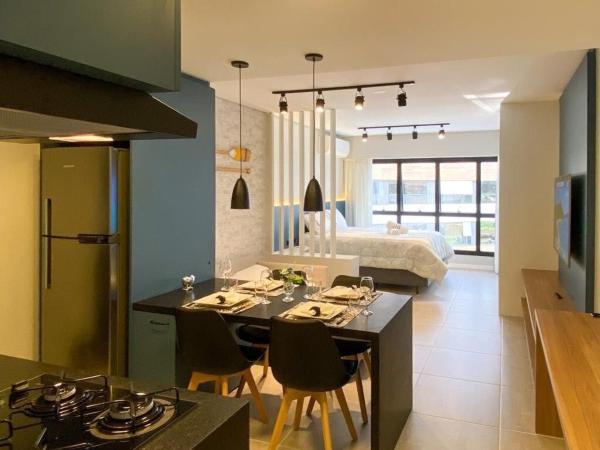 På billedet ses objektet Lindo Studio no OKA Floripa - Campeche - SOK218 beliggende i byen Florianópolis.