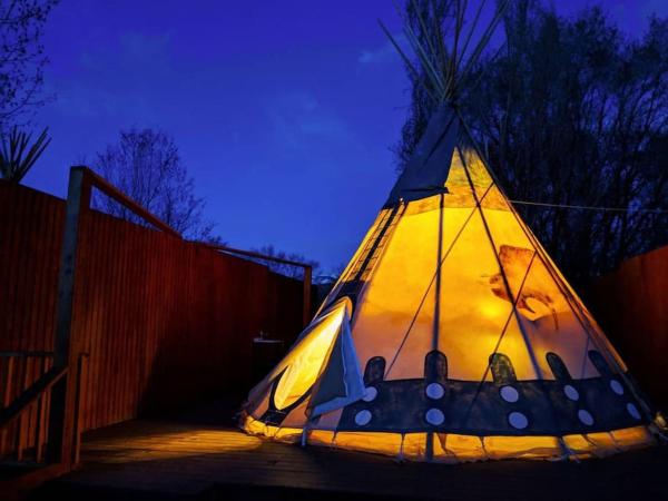 En la foto se muestra el objeto Moab RV Resort Glamping Tipi OK56 ubicado en la ciudad de Moab.