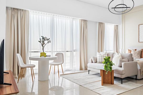 Na zdjęciu widoczny jest obiekt Silkhaus Elegant Studio Near Silicon Central Mall położony w mieście Dubaj.