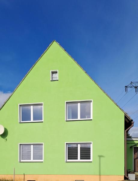 A la foto es mostra l'objecte Ferienhaus „Zum alten Fröhlich“ situat a la ciutat de Schullwitz.