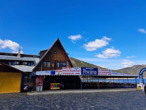 Na zdjęciu widoczny jest obiekt Hotel Pescarus Port Bicaz położony w mieście Dodeni.