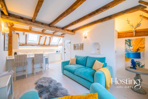 A la foto es mostra l'objecte Stable Annex Bisham - Vibrant 1 Bed With Parking situat a la ciutat de Marlow.