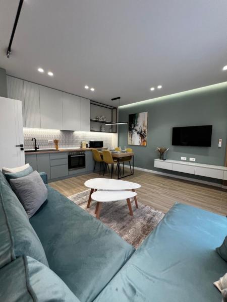 Na fotografii je vidět objekt Luxurious seaside apartment 1 nacházející se ve městě Durrës.