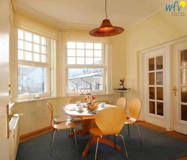 A la foto es mostra l'objecte Villa Drei Rosen Ferienwohnung 2 situat a la ciutat de Binz.