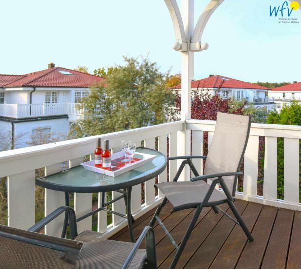 A la foto es mostra l'objecte Villa Mönchgut Ferienwohnung 8 situat a la ciutat de Binz.