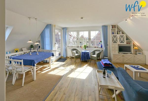 A la foto es mostra l'objecte Fasanenhof Ferienwohnung Lina situat a la ciutat de Juist.