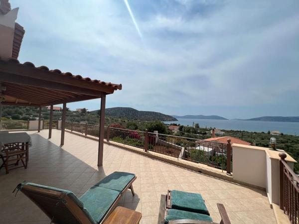 A la foto es mostra l'objecte Ermioni Sea View Villa situat a la ciutat de Ermioni.