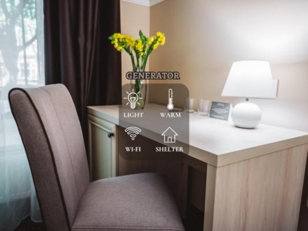 A la foto es mostra l'objecte Potemkinn Hotel situat a la ciutat de Odessa.