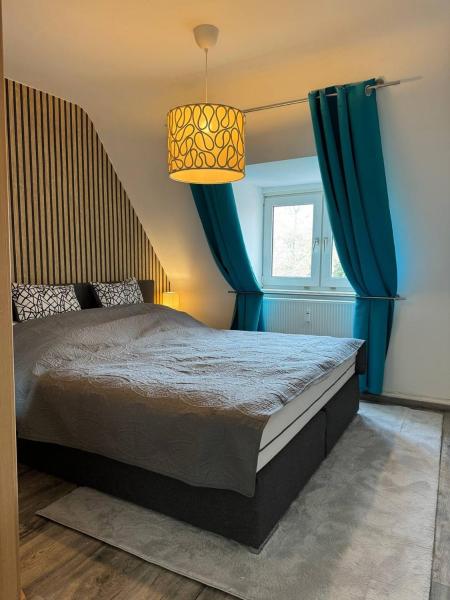 Na fotografii je vidět objekt Ferienwohnung Lohfelden Vibes nacházející se ve městě Wellerode.